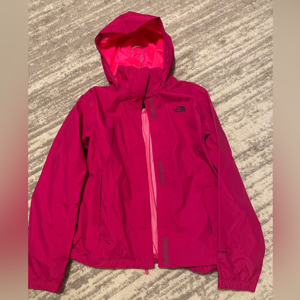 Womens Northface rain jacket